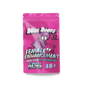 Bliss Bears Female Enhancement Gummy, 6 Gummies