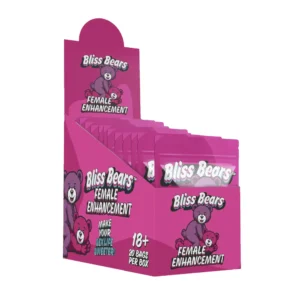 Bliss Bears Female Enhancement Gummy, 20 Count × 6 Gummies