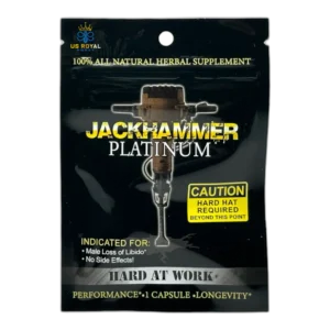 Jackhammer Platinum Pill, 1 Capsule