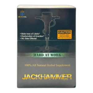 Jackhammer Platinum Pill, 24 Count × 1 Capsule