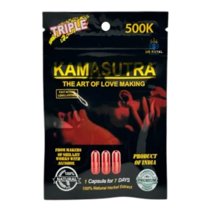 Kamasutra 500K Pill, 3 Capsules