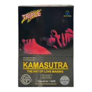 Kamasutra 500K Pill, 24 Count × 3 Capsules