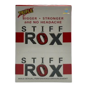 Stiff Rox Pill, 24 Count × 3 Capsules