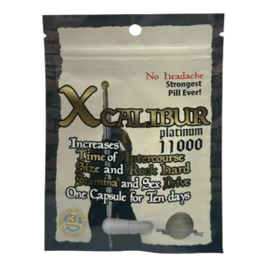 Xcalibur Platinum 11000 Pill, 1 Capsule