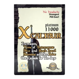 Xcalibur Platinum 11000 Pill, 24 Count × 1 Capsule
